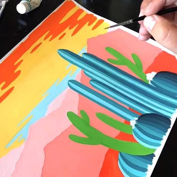 Gouache Paint